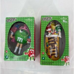 M&M Christmas‎ ornaments (2)